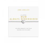 Joma Jewellery REMEMBRANCE A LITTLE MUM Silver Plated Bracelet 17.5cm stretch