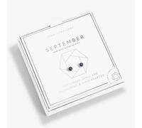 Joma Jewellery September Birthstone Boxed Earrings 5536 - Distinctive Detail | - Brass Plated