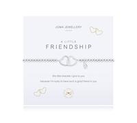 Joma Jewellery A Little FRIENDSHIP Silver Plated Beaded Bracelet + Gift Bag