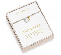 Joma Jewellery So Loved 'Daughter' Two Tone Boxed Bracelet 17.5cm Stretch