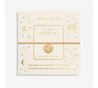 Joma Jewellery Star Sign A Little Gemini Gold Plated 17.5cm Stretch Bracelet