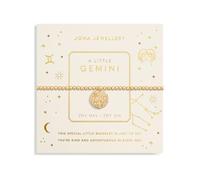 Joma Jewellery STAR SIGN A LITTLE GEMINI Gold Plated Bracelet in 17.5 cm stretch