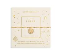 Joma Jewellery STAR SIGN A LITTLE LIBRA Gold Plated Bracelet in 17.5 cm stretch