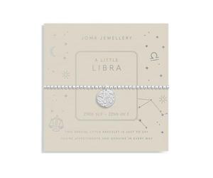 Joma Jewellery STAR SIGN A LITTLE LIBRA Silver Plated 17.5cm Stretch Bracelet stretch