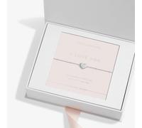 Joma Sterling Silver I Love You Heart Bracelet - Silver