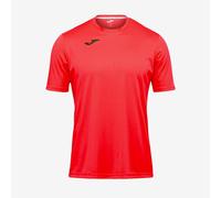 Joma Men's 100052.600 Short Sleeve T-Shirt - Red/Red, 4X-Small/3X-Small