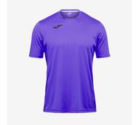 Joma Mens Combi M/C 100052.550 Short Sleeve T-Shirt - Purple/Purple, X-Small, Purple, XS EU