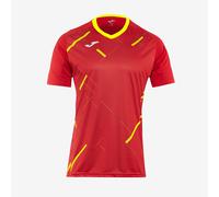Joma Tiger III 101903.609.6Xs-5Xs Short-Sleeved T-Shirt Red Yellow