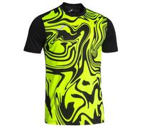 Joma Lion II Shirt - Black/Fluo Yellow