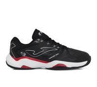 Joma Master 1000 Padel Shoes for Men Black/Red, Black/White, 6 UK