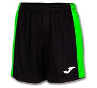 Joma Unisex Maxi Short Black Neon Green Short