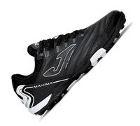 Joma Maxima 2501 TF MAXS2501TF Men's Turf Shoes Black/White, Black, 12 UK