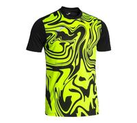 Joma Men's Lion Ii Undershirt, Black Fluorescent Yellow, M