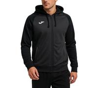 Joma Men's Academy IV Hooded Sweatshirt, Anthracite Black, Regular