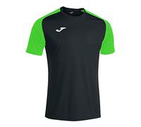 Joma Mens Academy Iv M/C Undershirt, Black Fluor Green, L EU