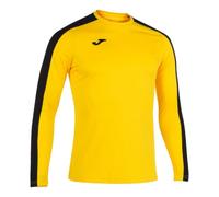 Joma Mens Academy Long Sleeve Game T-shirt, Yellow-black, M EU