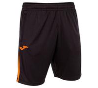 Joma Men's Bermuda Man Championship VII Shorts, Black/Orange, M