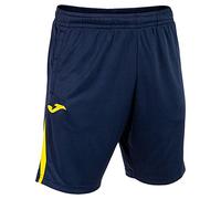Joma Men's Bermuda Man Championship VII Shorts, Navy, Yellow, XXX-Large