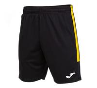 Joma Men's Bermuda Eco Championship Shorts, Black Yellow, S