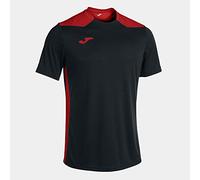 Joma Mens Championship Vi T-Shirt, Black Red, S EU