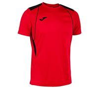 Joma Men's Championship VII T-Shirt, Red Black, 12-13 años
