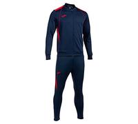 Joma Championship VII Tracksuit Navy Blue Red - XXS
