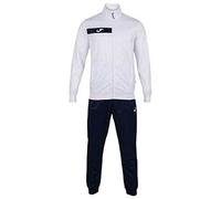 Joma Men's Columbus Tracksuit, White Navy, 3XL