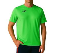 Joma Mens Combi M/C 100052.020 Short Sleeve T-Shirt - Green/Fluorescent Green, X-Small, Fluoride Green, XS EU