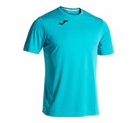 Joma Men's Combi M/C T-Shirt, Fluor Turquoise, 5XS