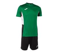 Joma Men's Danube Ii Set, Green, Black, White, 12-13 años