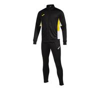 Joma Men's Danube Ii Tracksuit, Black Yellow White, XXL