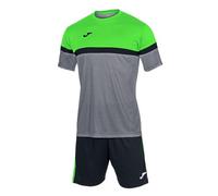 Joma Men's Danube Set, Grey Melange Fluorescent Green, 3XL