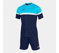 Joma Men's Danube Set, Neon Turquoise Navy, L