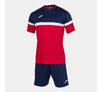 Joma Men's Danube Set, Red Navy, M