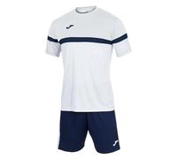 Joma Men's Danube Set, White Navy, 3XL