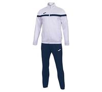 Joma Men's Danube Tracksuit, White Navy, XS