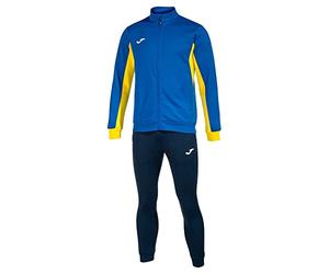 Joma Mens Derby Tracksuit Royal Blue Yellow Navy Blue