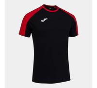 Joma Men's Eco Championship Short Sleeve T-Shirt, Black Red, XL