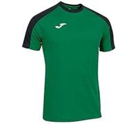 Joma Men's Eco Championship Short Sleeve T-Shirt, Green Black, L
