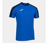 Joma Men's Eco Championship Short Sleeve T-Shirt, Royal Navy Blue, L