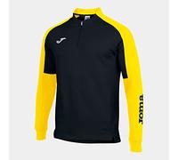 Joma Men's Eco Championship Sweatshirt, Black Yellow, XL