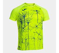 Joma Men's Elite Ix Short Sleeve T-Shirt, Fluorescent Yellow, M