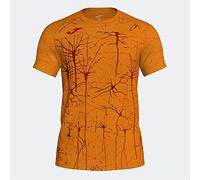 Joma Men's Elite Ix Short Sleeve T-Shirt, Orange, M