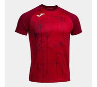 Joma Men's Elite Ix Short Sleeve T-Shirt, red, M