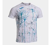 Joma Men's Elite Ix Short Sleeve T-Shirt, White, M