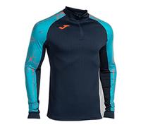 Joma Men's Elite Ix Sweatshirt, Navy Turquoise, L