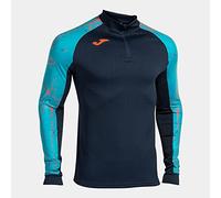 Joma Men's Elite Ix Sweatshirt, Navy Turquoise, M