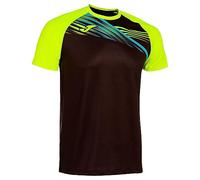 Joma Men's Elite X T-Shirt, Black/neon Yellow, XS