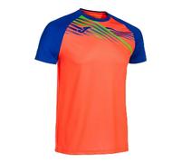 Joma Men's Elite X T-Shirt, Coral Fluorine/Royal, M