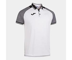 Joma Men's Essential Ii Knight Polos, White-black, XS UK